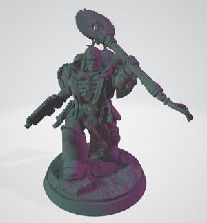 Space Vampire Chaplen Doomah from the novel Rage of the Astray