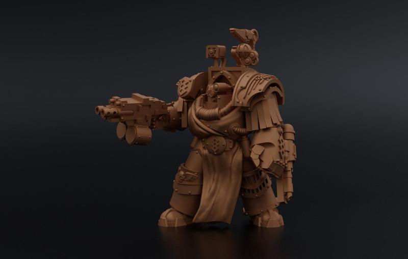 Prime Medicae in Cataphractii armour PRESUPPORTED