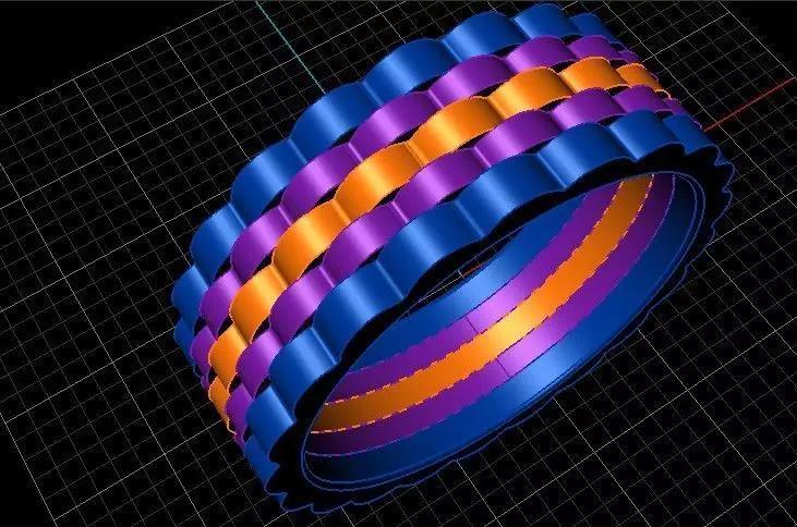 Carlex Wedding Band G3 CX3-0013RRW 6gm-US11-w8mm