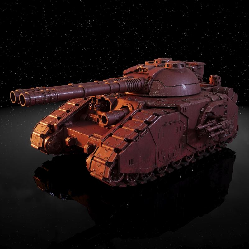 Dark Universe Interstellar Legion "Falcata" Super Heavy Tank