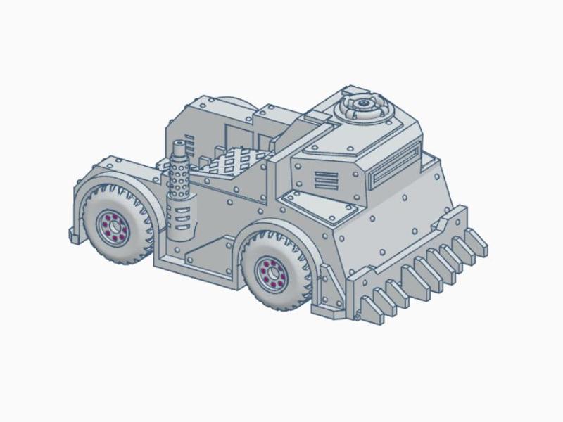 Necro Ash Wastes Vehicle 2