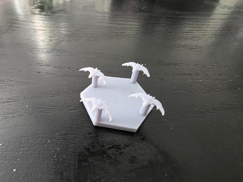 Babylon 5 Call to Arms Centauri Razik Light Fighter 32mm
