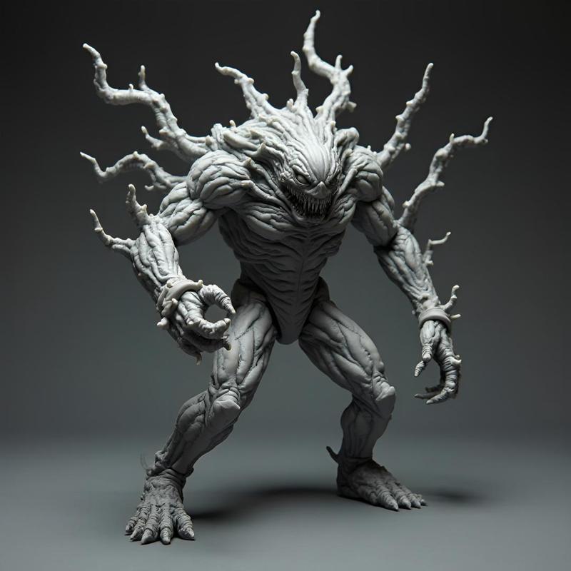 Bestial Horror: 28-32mm FDM/Resin STL