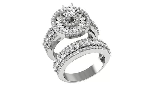 Bridal Set 3dm stl renders details
