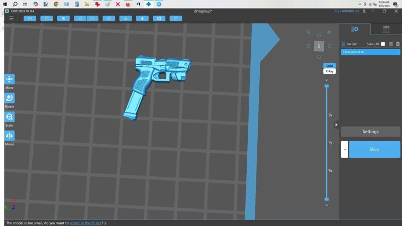 1/12 gi joe classified style rifle #2 helix