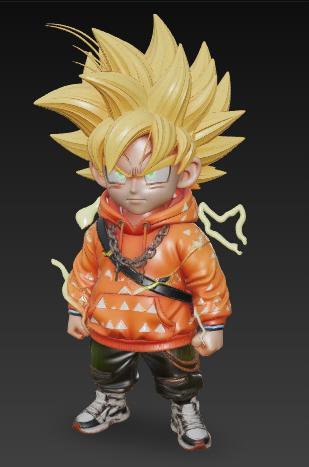 Dragon Ball Figures (Goku Super Sayayin Urban Style)