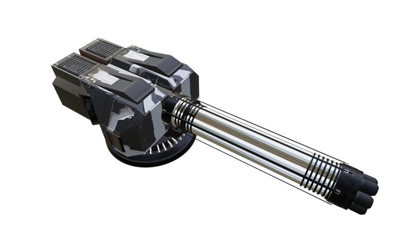 Heavy pulse laser cannon - Tactical neutralization system