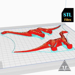 Brachiosaurus – High Detail Dinosaur Model | Two-Part 3D Printable Design
