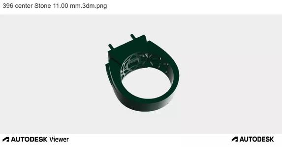 Bold Square Center Stone Ring