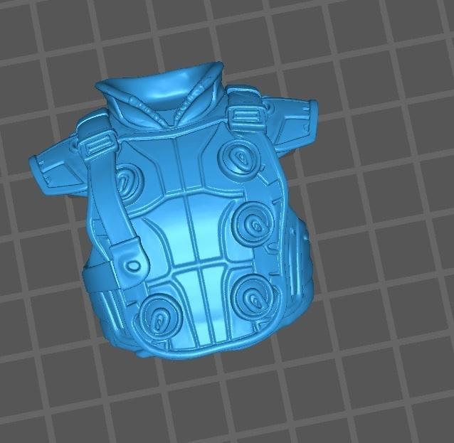 1/12 gi joe classified vest 29 "BLOWTORCH"