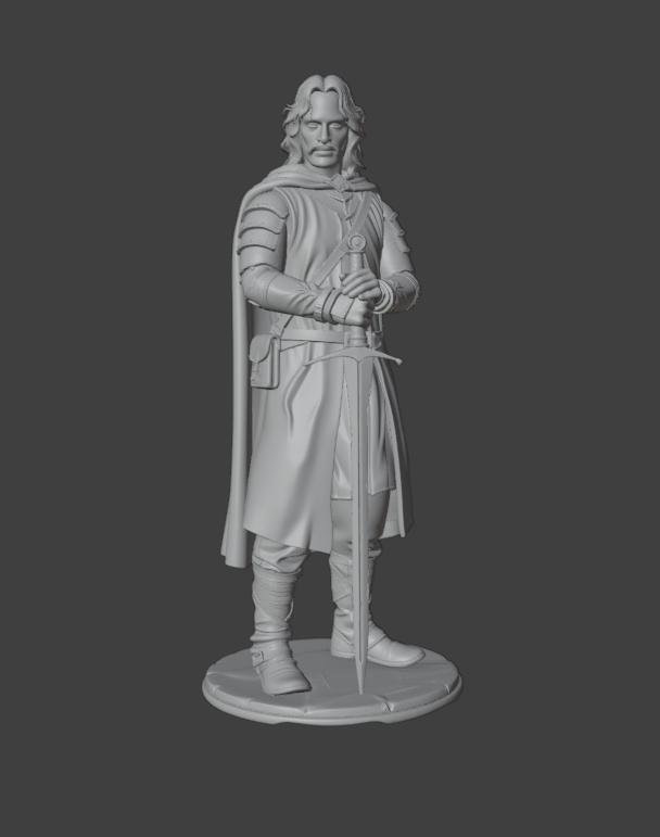 Lord of The Rings Aragorn, The Strider (Enhanced Design)