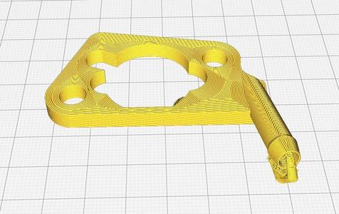 conversion adapter gasoline generator to propane carburetor  ''Heckermann LB3000'' type