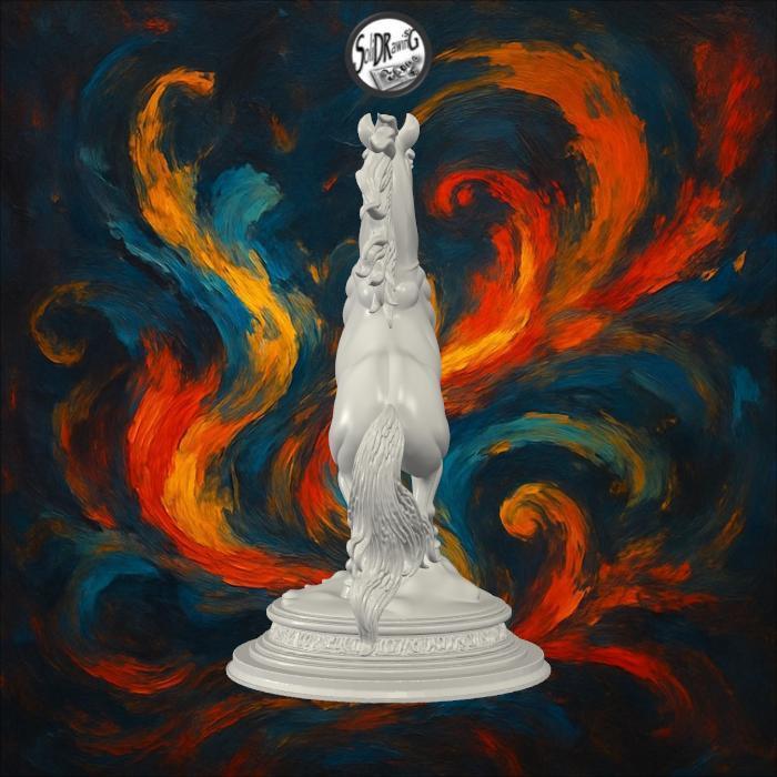 Majestic Stallion Statue — Power of Freedom – SoliDRawinGs SG434