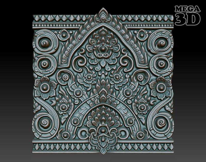 Asia Temple Wall 01-250111