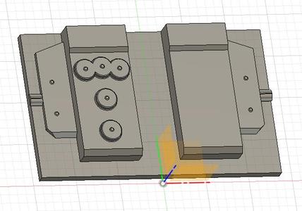 Single Magazin pouch (changeable angle) with MRD