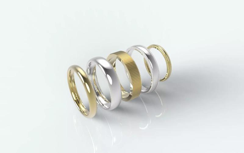 Milgrain supreme band 2mm