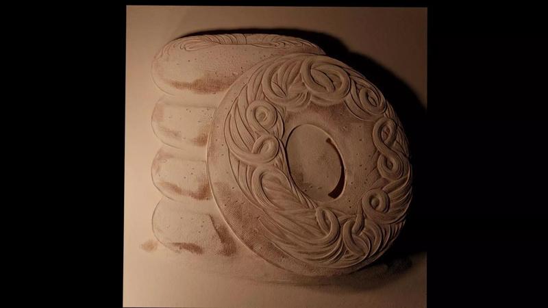 Bagels CNC 3d Print High Relief Sand Casting