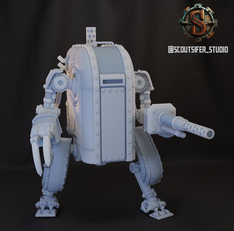SK-1311 "Stalwart" Medium Combat Mech (Greaser)