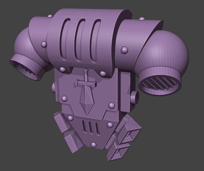 Silver Paladin Strike Duders Backpack