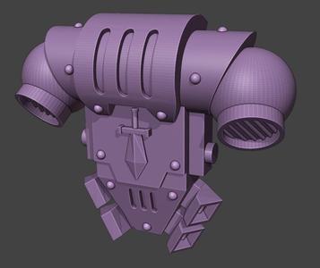 Silver Paladin Strike Duders Backpack