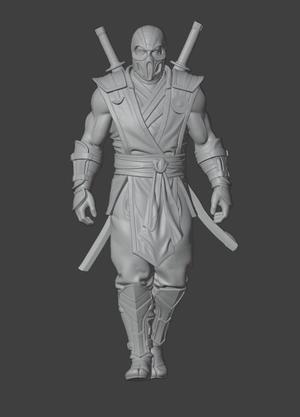 Sub Zero Mortal Kombat Version 2 (Improved Design)