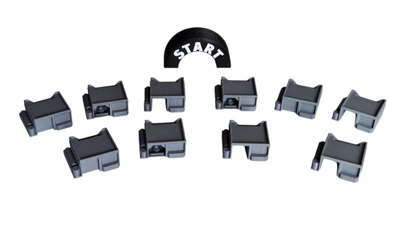 Turbo, Pedal to the Metal, Garage, Start Meta, Heat, Game Board