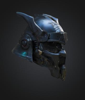 Cyber Samurai Helm