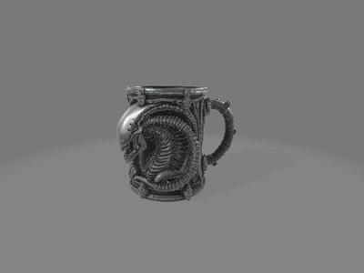 2 Xenomorph's Mug