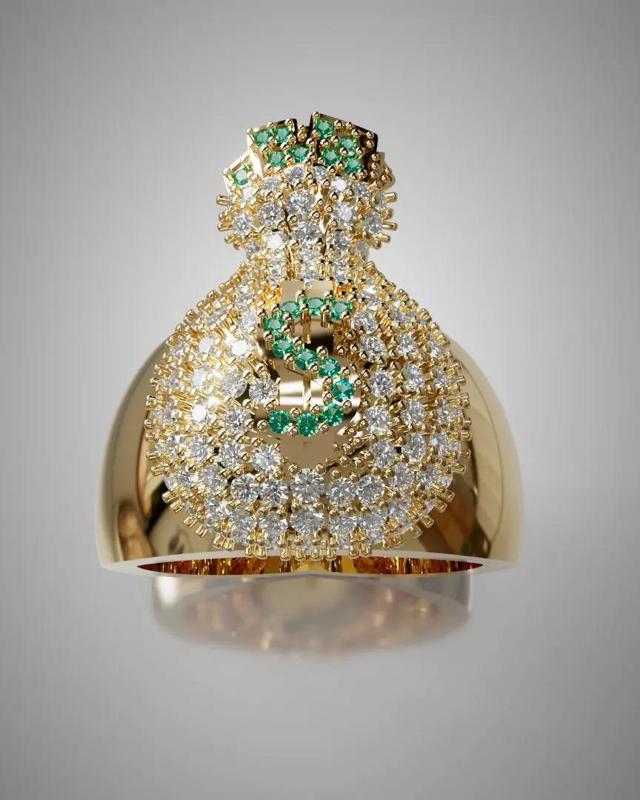 Anillo de saco de dinero