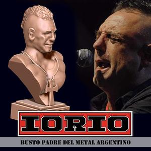 Bust of RICARDO IORIO - Father of Argentinean Metal
