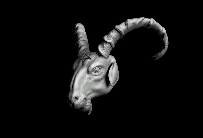 Baphomet Head 2