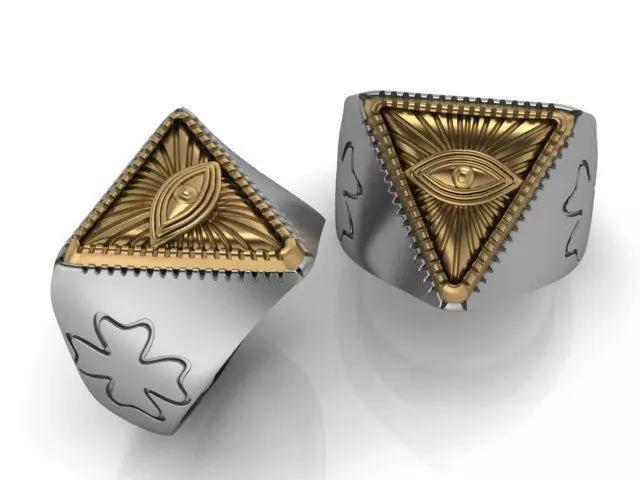 freemasonry eye ring