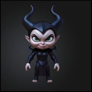 Malefica chibi
