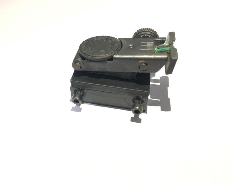 pcp air gun back sight holder for 22mm rail