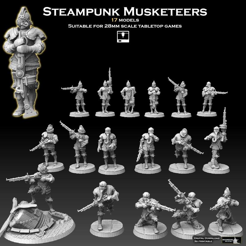 Steampunk Musketeers
