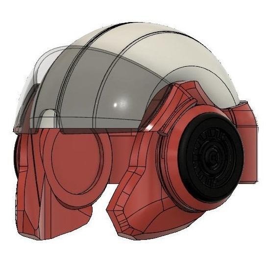 A Wing Style Helmet