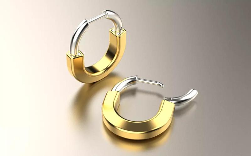 Tiffany lock earrings 03