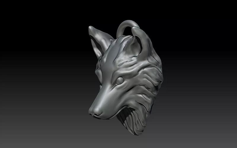 WOLF PENDANT