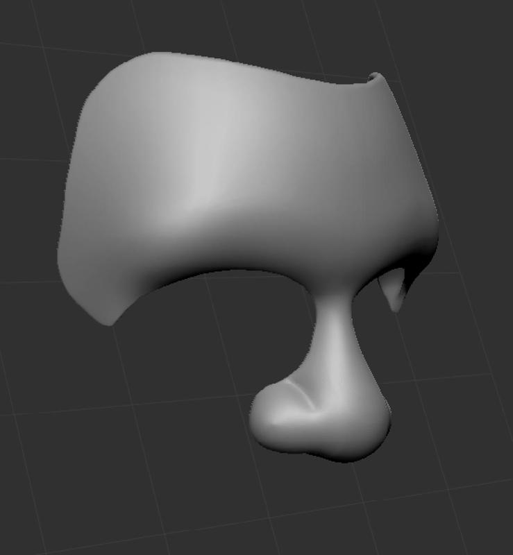 Commedia dell'arte Dottore mask