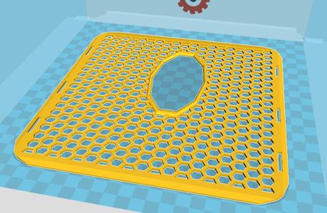 Customizable Honeycomb Hand Splint