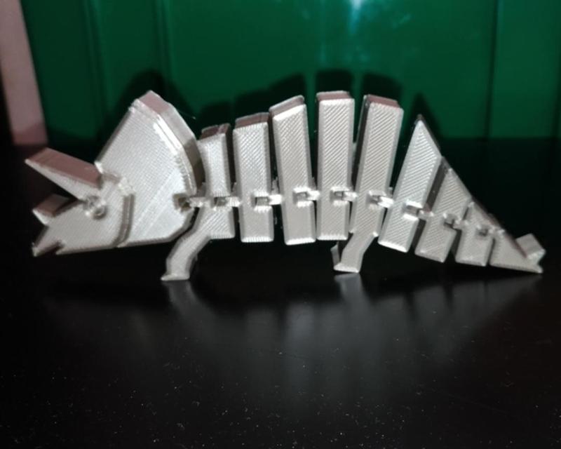 Twists & bends Triceratops by orangeteacher