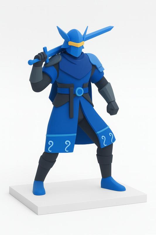 Wylder – Nightreign Knight (Inspired by Elden Ring) | 3D Printable Stylized Figure