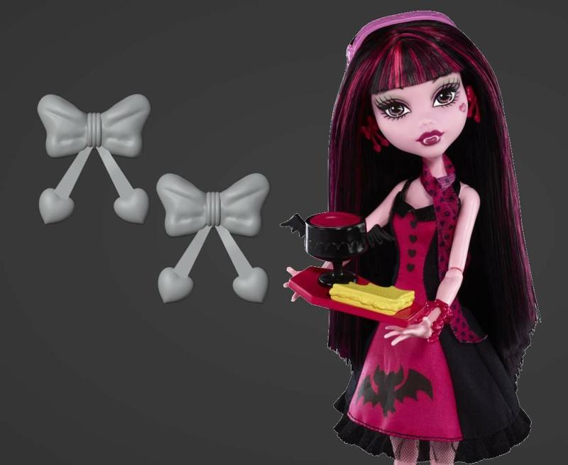 Draculaura Die-Ner Earrings Replacements