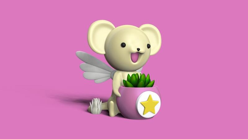 KERO PLANTERS (FLOWER POT) SAKURA CARD CAPTOR