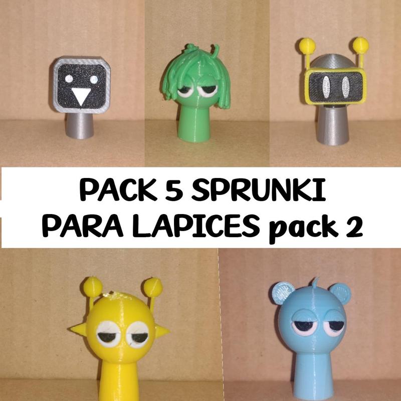 PACK 5 SPRUNKI FOR PENCILS - SPRUNKI PENCILS - PACK 2