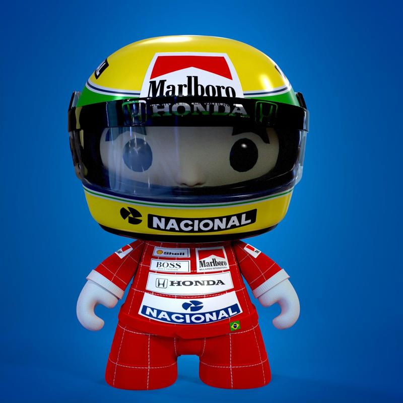 Ayrton Senna Munny