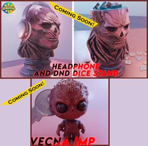 Vecna Helmet & Mask - Wearable Stranger Things Cosplay, Optimized Fast Print STL/3MF