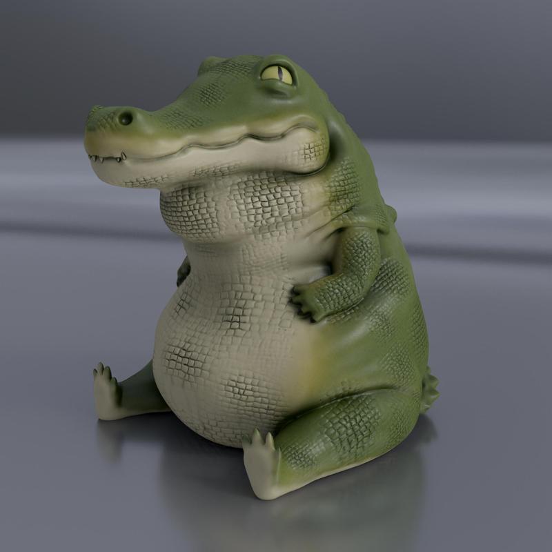 OVERWEIGHT CROCODILE