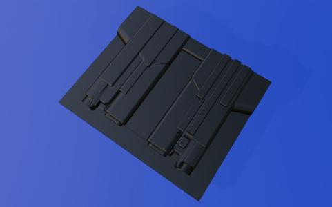 Glock G43 X + Olight Baldr Mini Split Mold vacuum.