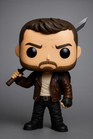 Felix Carlucci - chibi Style Figure | TWD: World Beyond | 3D Model STL